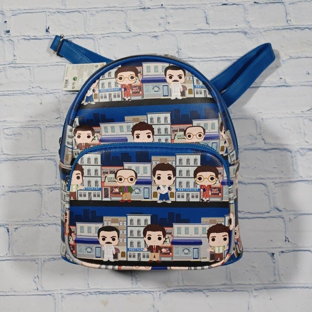NWT Funko Pop Seinfeld City Scene Mini Backpack